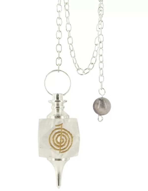 Bergkristal reiki pendel