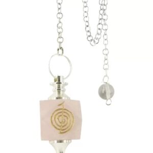Rozenkwarts reiki pendel