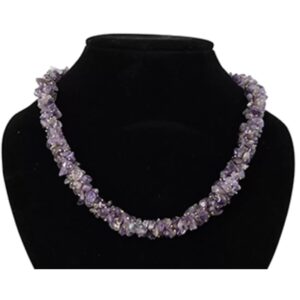 Amethist splitketting cluster