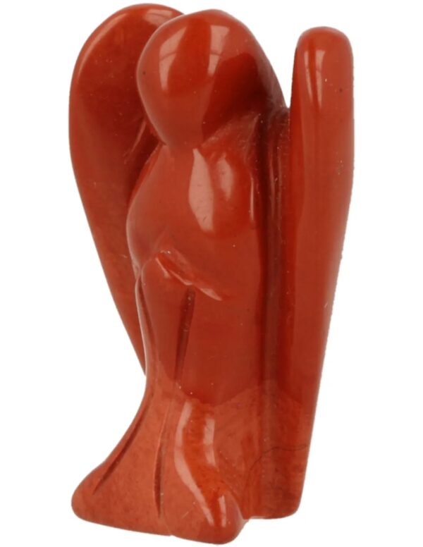 Staande engel 35 mm Jaspis rood - Image 3