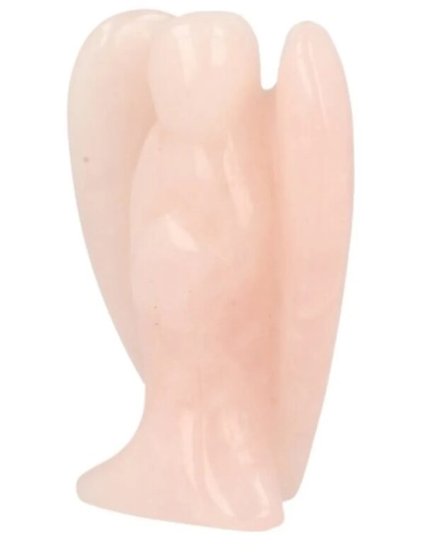 Roze kwarts staande engel 70 mm - Image 5