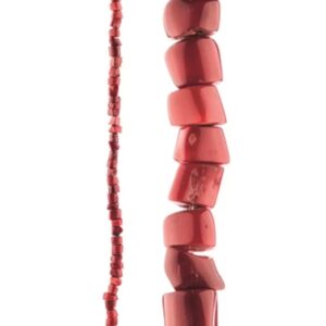 Koraal kralen streng 12 mm (imitatie)