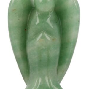 Aventurijn groen staande engel 70 mm