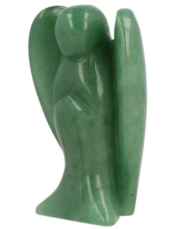 Aventurijn groen staande engel 70 mm - Image 5