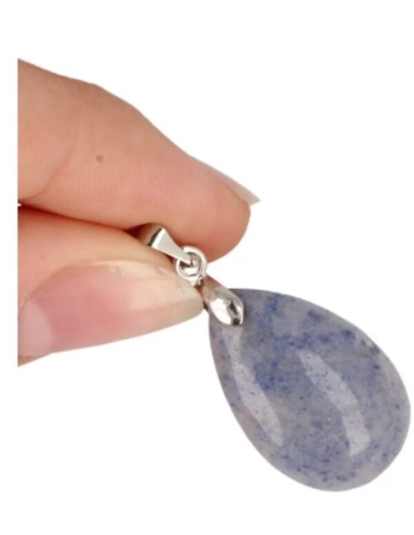 The drop of Blauwe kwarts - hanger - Image 5