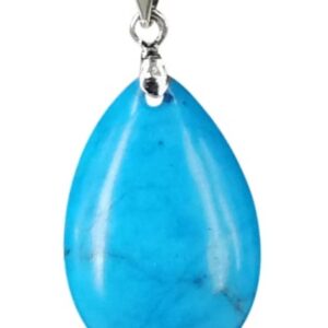 The drop of Howliet blauw - hanger (gekleurd)