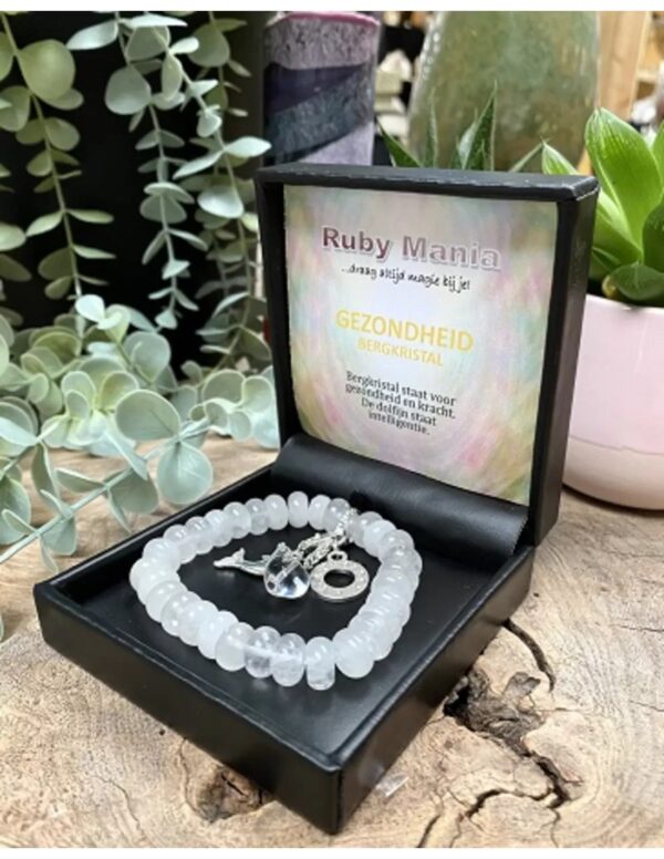 Bergkristal Ruby Mania, armband nr 1, rond - Image 2