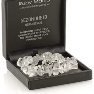 Bergkristal Ruby Mania, armband nr 2, nugget