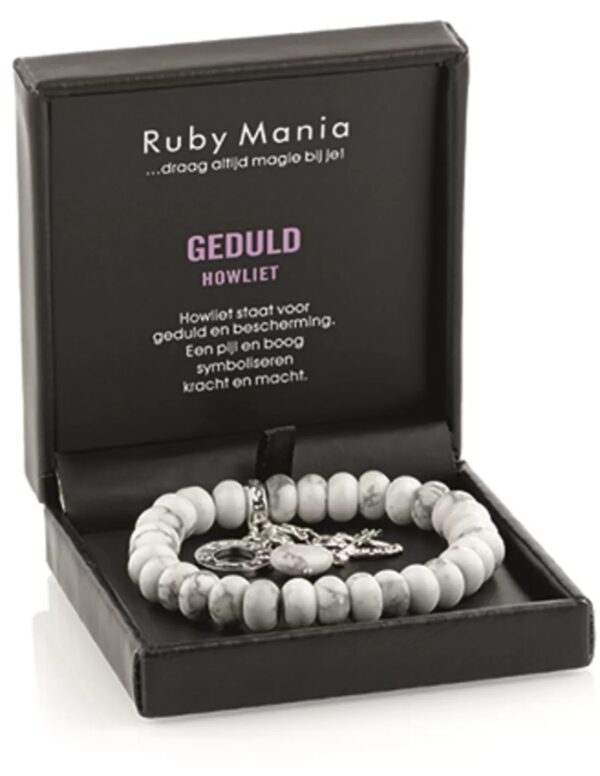 Howliet Ruby Mania, armband nr 5, rond