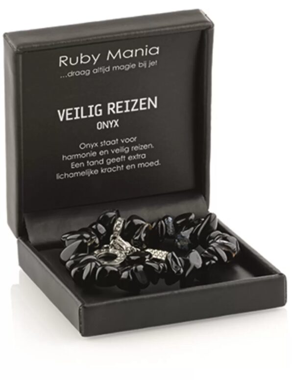 Onyx Ruby Mania, armband nr 12, nugget