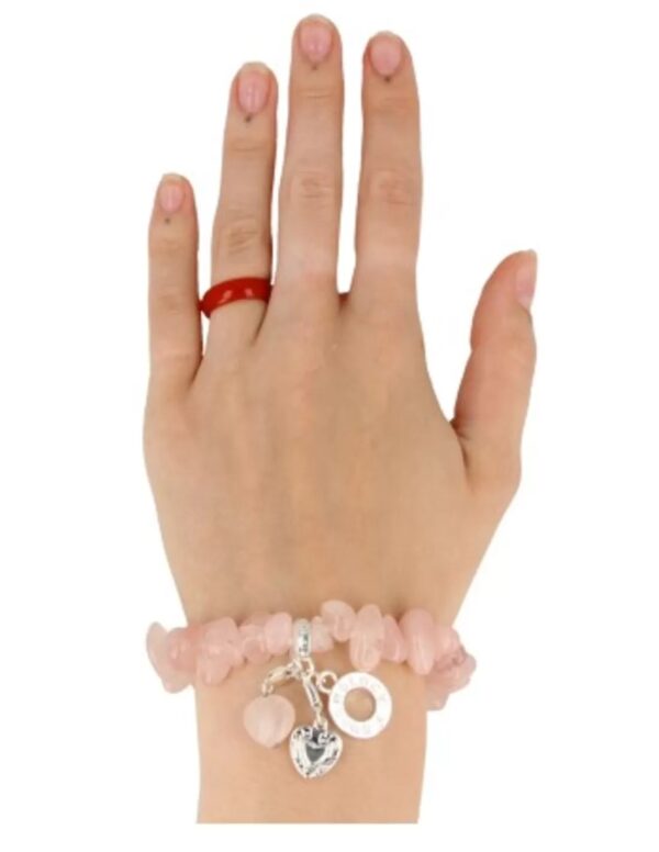 Roze kwarts Ruby Mania, armband nr 22, nugget - Image 3