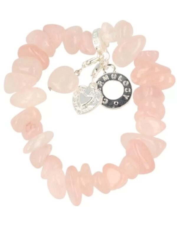 Roze kwarts Ruby Mania, armband nr 22, nugget - Image 6