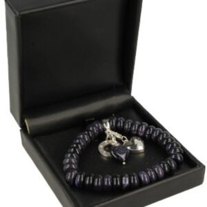Blaufluss Ruby Mania, armband nr 25, rond (synth)
