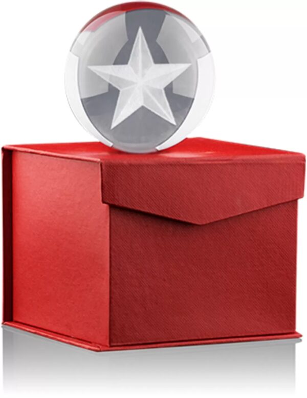 Feng shui bol 6 cm, pentagram