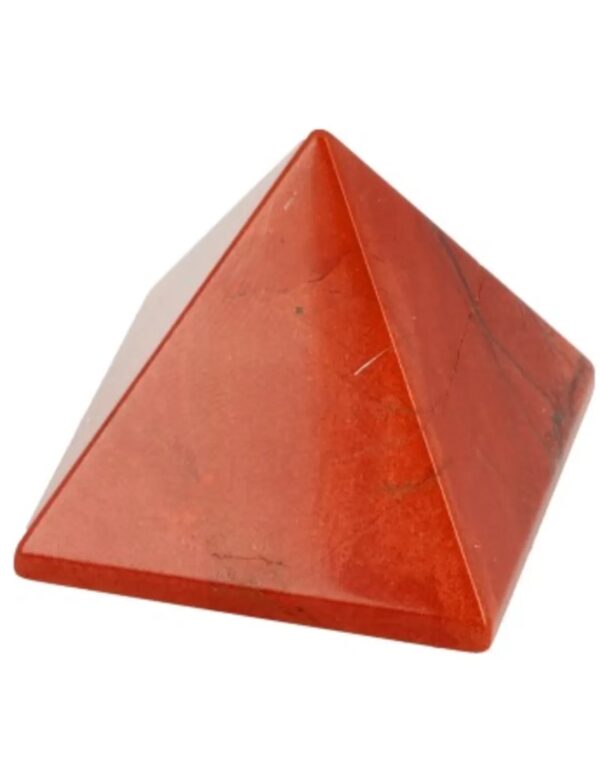 Jaspis rood piramide 30 mm edelsteen