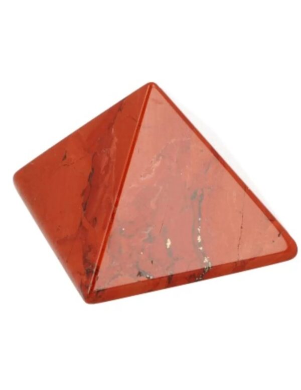 Jaspis rood piramide 30 mm edelsteen - Image 3