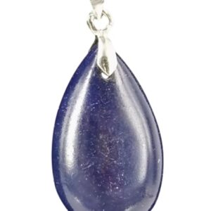 The drop of Agaat paars - hanger (gekleurd)