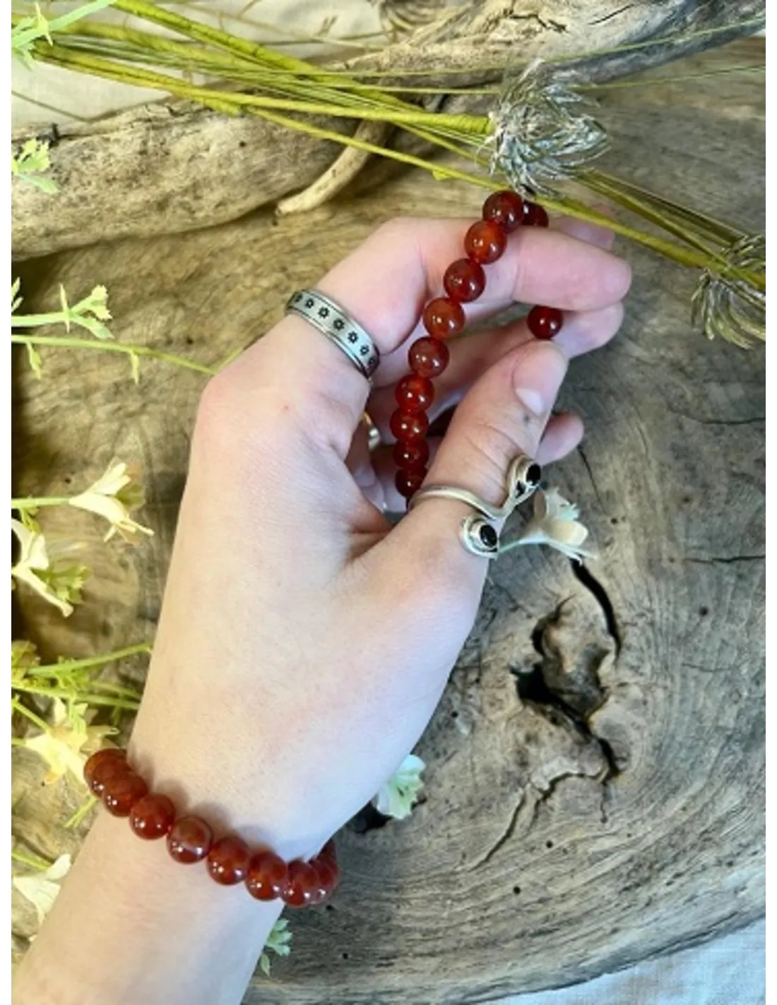 Carneool powerbead armband - Image 4