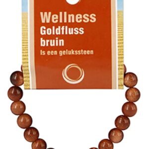 Goldfluss powerbead armband + kaart (synth)