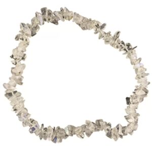 Maansteen regenboog splitarmband