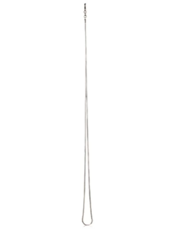 Zilveren collier snake 45 cm los