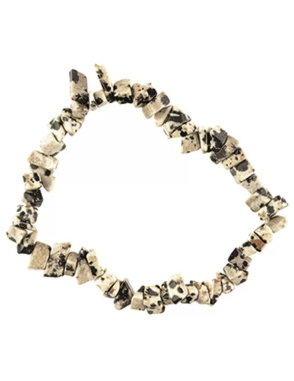 Jaspis Dalmatiër splitarmband