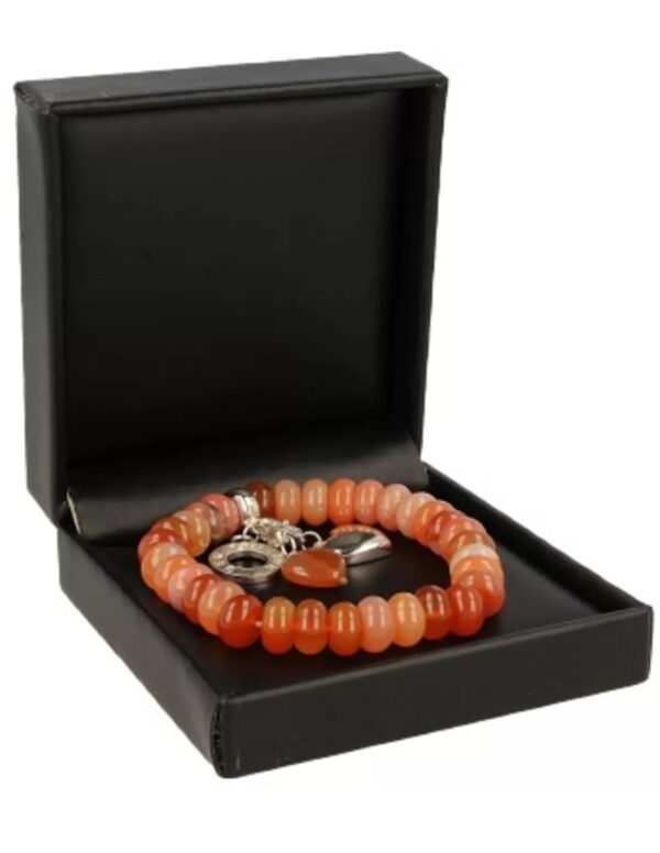 Carneool Ruby Mania armband nr 23, rond