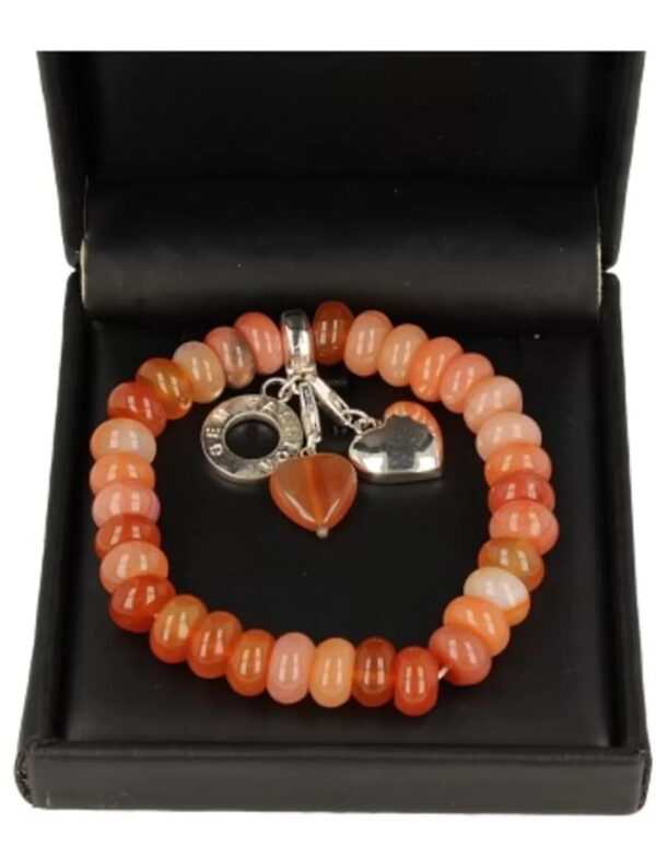 Carneool Ruby Mania armband nr 23, rond - Image 2