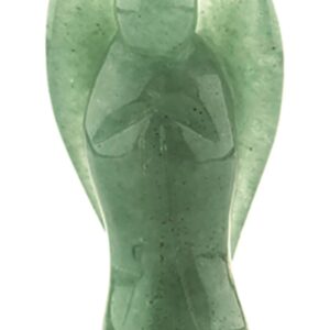 Staande engel 20 mm Aventurijn groen