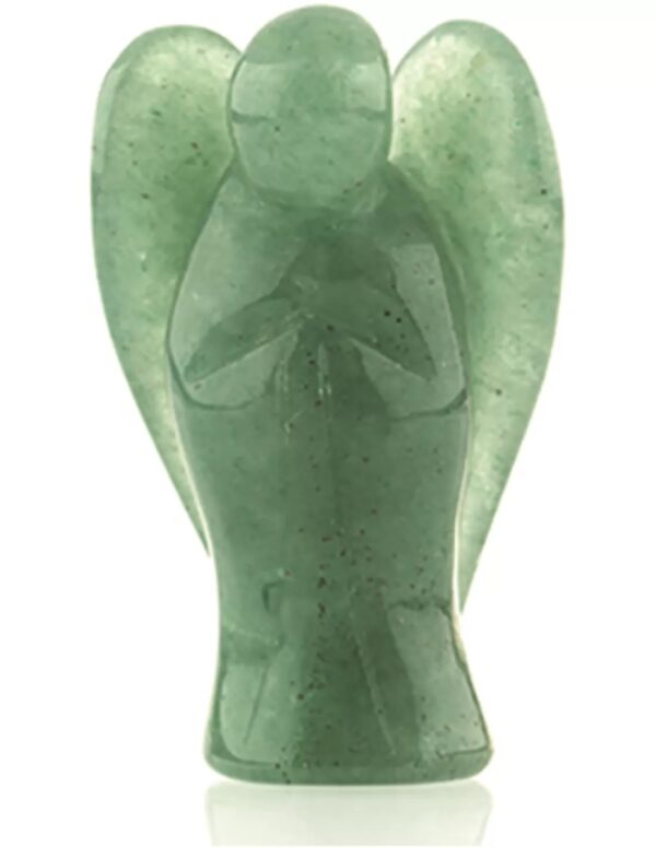 Staande engel 20 mm Aventurijn groen