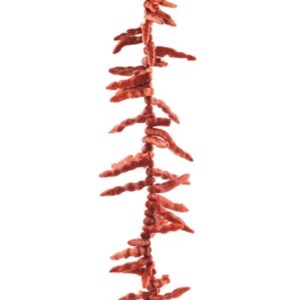 Koraal kralen streng chili (imitatie)