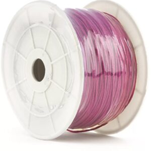Waskoord rol 1 mm roze