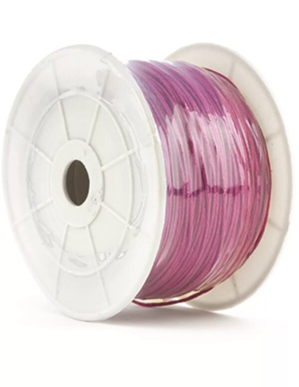 Waskoord rol 1 mm roze