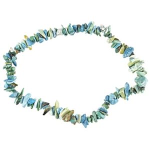 Turkoois natuur splitarmband