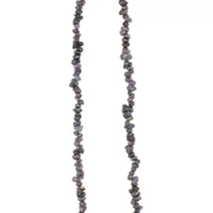 Agaat blauw splitketting (gekleurd)