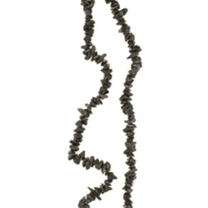 Agaat zwart splitketting
