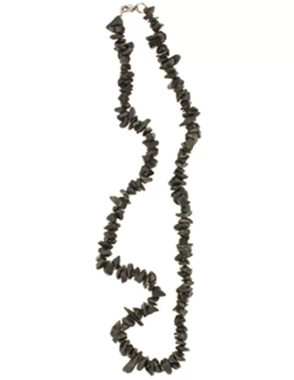 Agaat zwart splitketting