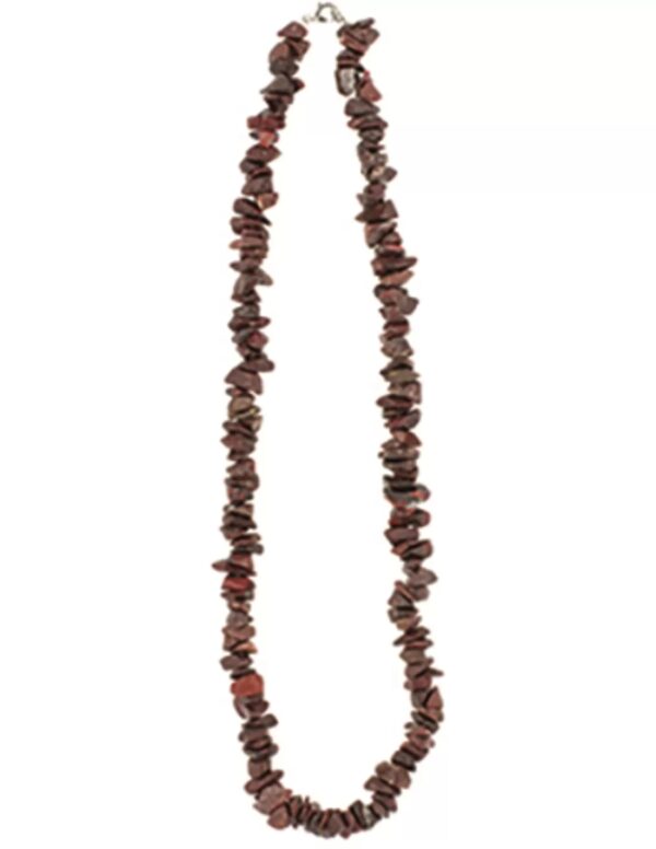 Jaspis rood splitketting