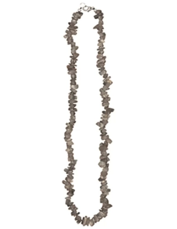 Maansteen grijs splitketting