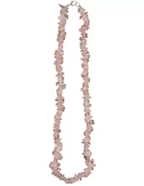 Roze kwarts splitketting