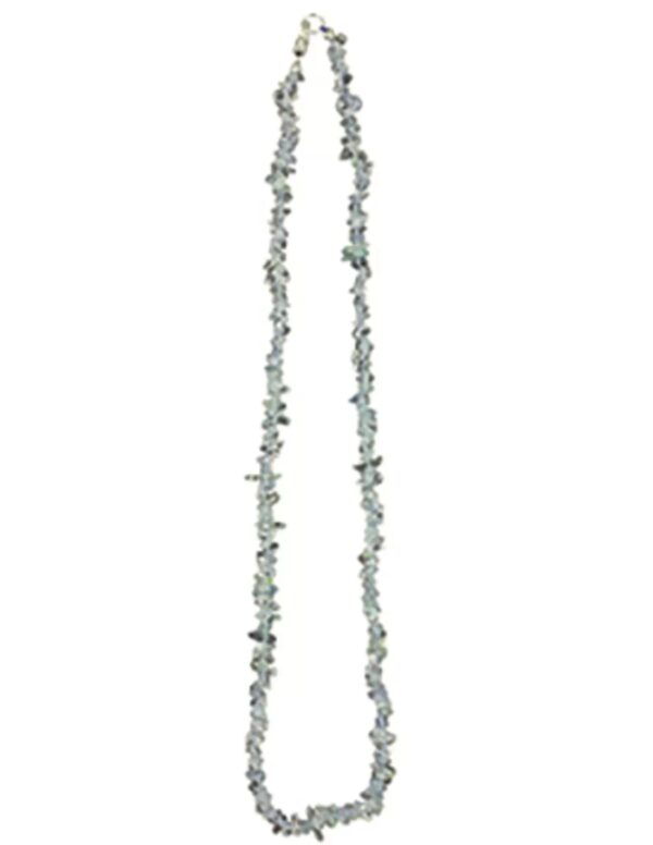 Topaas blauw splitketting