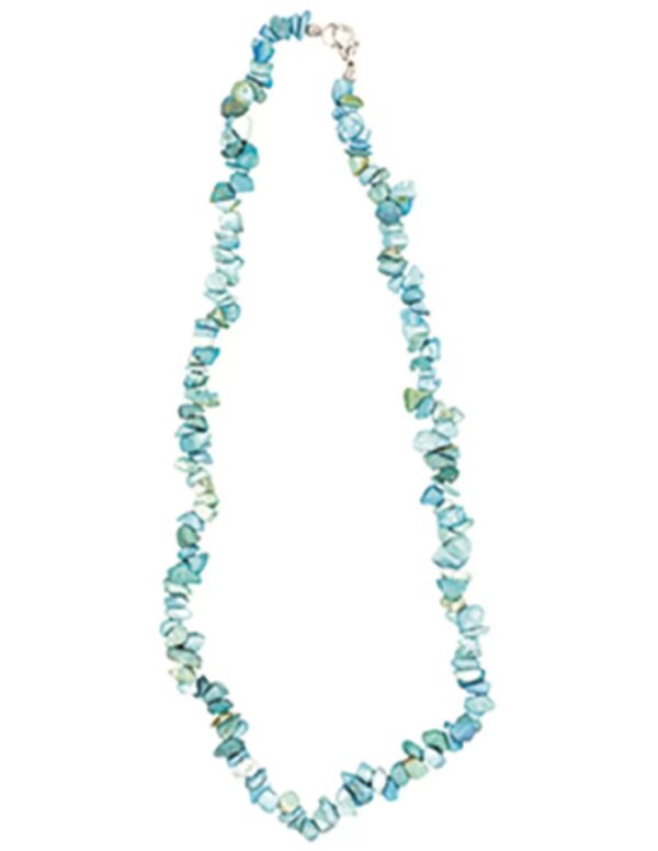 Turkoois natuur splitketting