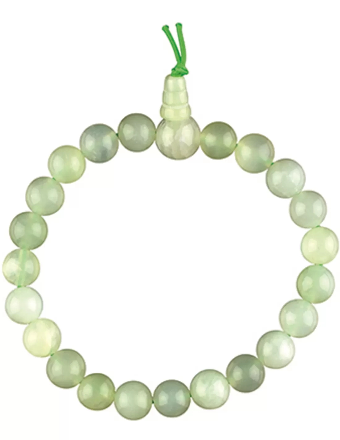 Jade Serpentijn powerbead armband