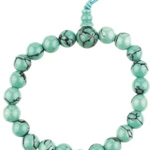 Turkoois powerbead (gekleurde Howliet)