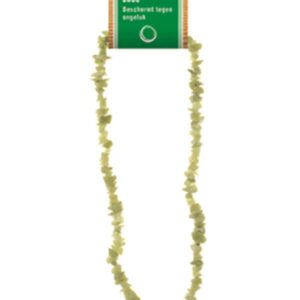 Serpentijn Jade splitketting + kaart