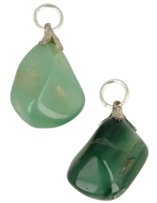 Onyx groen edelsteen hanger