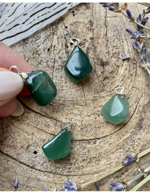 Onyx groen edelsteen hanger - Image 2