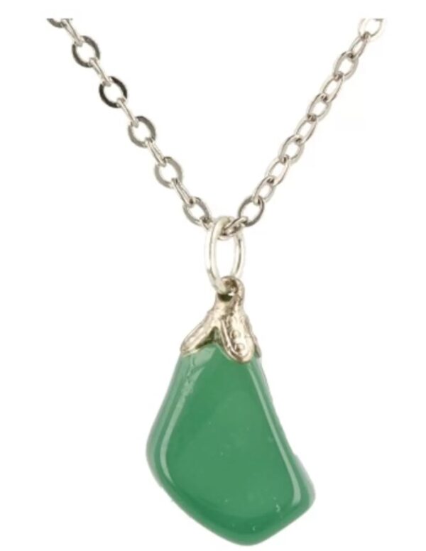 Onyx groen edelsteen hanger - Image 3