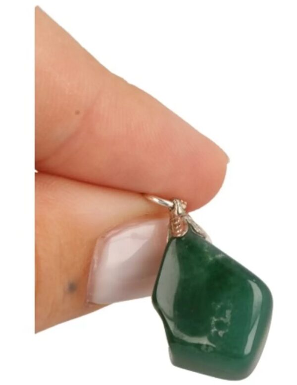 Onyx groen edelsteen hanger - Image 5