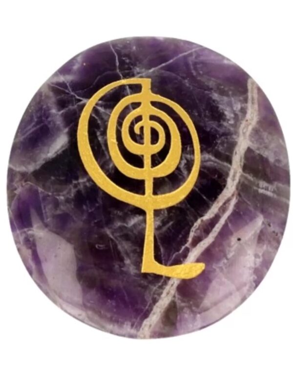 Amethist Cho-Ku-Rei reiki steen